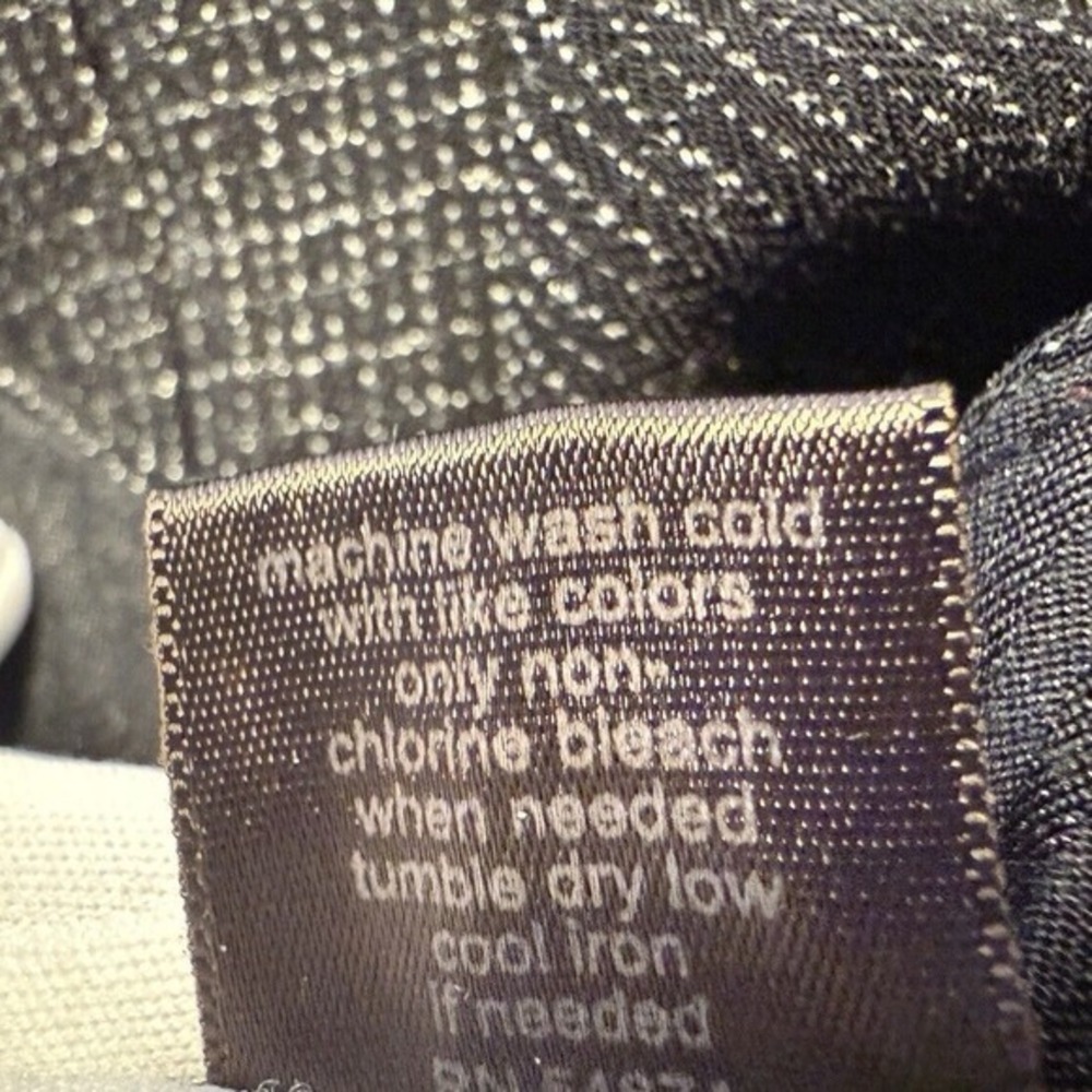 The Limited Cassidy Gray Black Textured Dress Pants Straight Leg 10 Preppy 76-21 - Picture 14 of 14